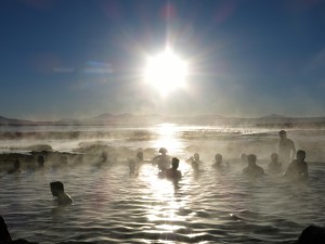 Badespaß im natürlichen Thermalbad