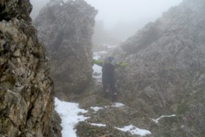 Abstieg Raffelspitze