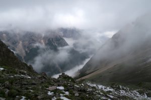 Abstieg Raffelspitze