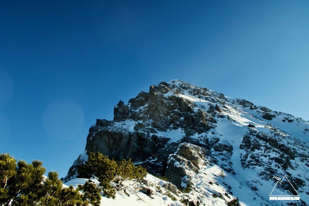 Gipfelaufbau Rotspitz