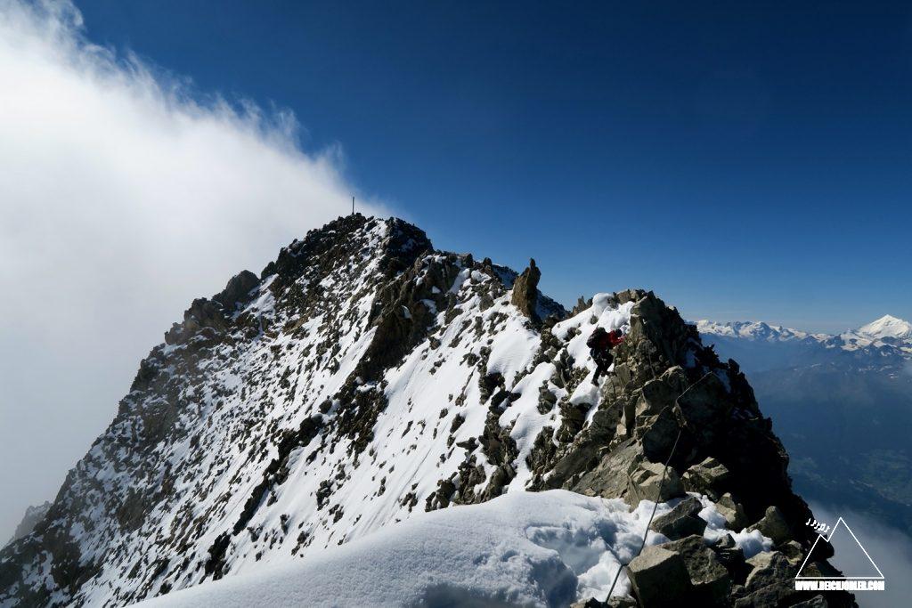 Bietschhorn Gipfelgrat