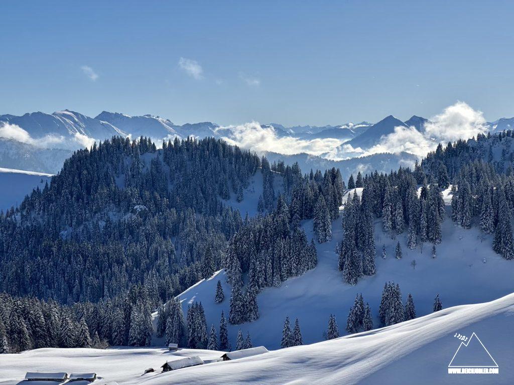 Skitour bayerische Voralpen